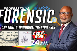 do forensic handwriting, signature analysis, forgery detection, comparison