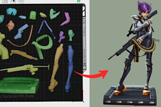 convert stl to 3mf, print, paint and slice for bambulab multicolor 3d print