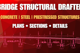 create precise bridge and civil engineering drawings in autocad