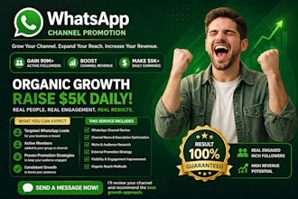 whatsapp channel promotion grow 900k channel follower whatsapp channel promotion