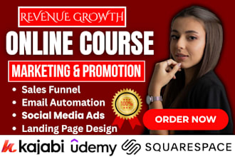 promote udemy course for organic sales and student growth marketing exxpert