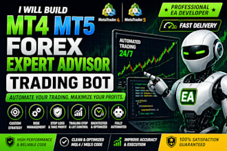 build mt4 mt5 forex expert advisor trading bot
