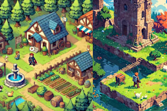 do pixel art animation pixel art sprite sheet game asset for game art pixel art
