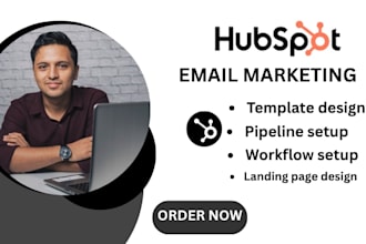 setup hubspot email automation newsletter marketing hubspot email campaign