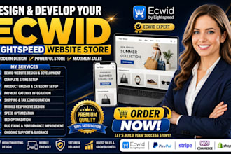 design and develop your ecwid lightspeed website store ecwid design