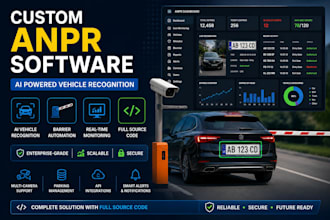 develop enterprise anpr software with source code