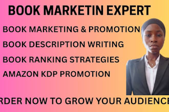 create a launch or marketing strategy for your book