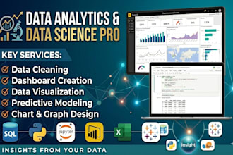 perform professional data analysis, visualization