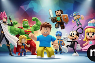 build full game creation, roblox map, simulator game, full game development