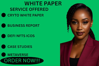 white paper white paper design brochure design crypto white paper