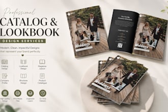 do product catalog, sell sheet, lookbook, brochures and booklet