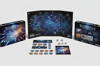 design professional board game card game anime tabletop game with box and rules