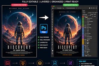 convert ai images into fully editable PSD or illustrator vector files