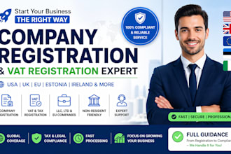 register your estonia company, eu business and vat number for non residents