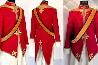 sew custom cosplay outfit sewing pattern design fabric cosplay cloth design prop