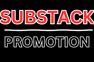 do substack promotion, promote substack newsletter, increase substack page