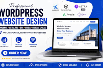 design generatepress wordpress website with generateblocks pro generatepress