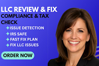 review your llc and fix compliance and tax issues fast