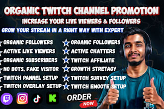 promote your twitch livestream to bring in more live viewers and engagement