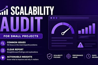 audit your project for scalability and performance issues