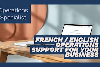 be your virtual assistant in french and english
