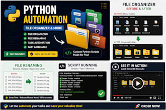 create a python automation script and tools