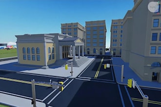 design realistic 3d maps and game environments for unreal or roblox