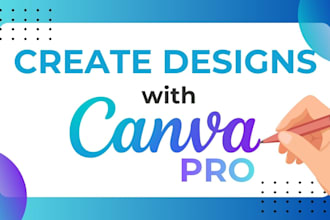 create a design for you with canva pro