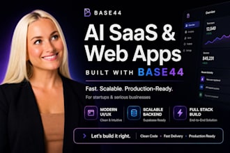 build base44, fix base44, migrate base44, integrate base44 app