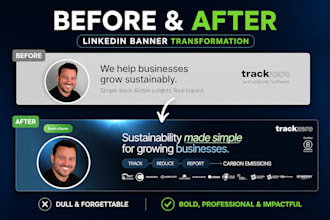 design a professional linkedin banner that boosts your profile
