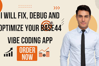 fix, debug and optimize your base44 vibe coding app, base44 no code ai