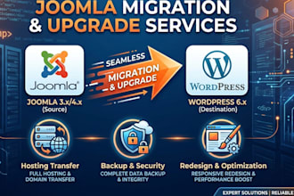 migrate joomla website to wordpress upgrade joomla fix errors transfer website