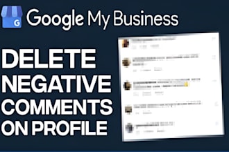 remove unwanted google my business profile, negative link, personal information