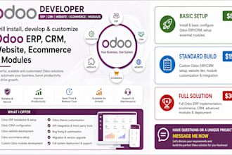 do odoo website, odoo erp, CRM, modules ecommerce, odoo developer, customization