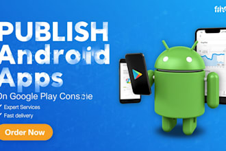 publish your app on google play console with marketing and SEO
