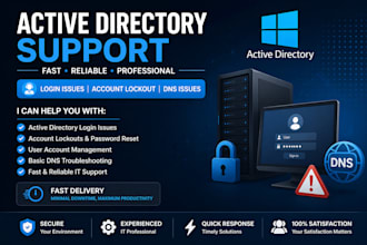 fix active directory login issues and account lockouts