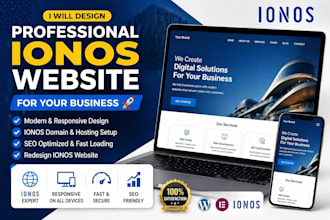 design SEO friendly ionos wordpress websites tilda website builder for business