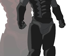 draw fantasy or scifi character illustration