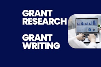 do grant research writing and grant proposal