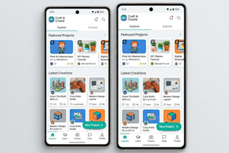 craft pixel perfect mobile UI UX design