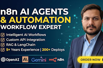 automate n8n workflows and ai agents with custom API integration