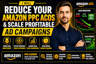 reduce amazon PPC acos and scale profitable ad campaigns