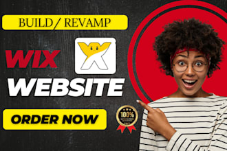 build wix website, redesign wix website, revamp, clone and develop wix business