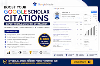 grow research visibility and citations on google scholar