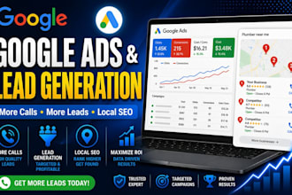 setup google ads for small business maps local seo optimization lead generation