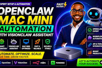 setup openclaw mac mini automation and integrate visionclaw assistant