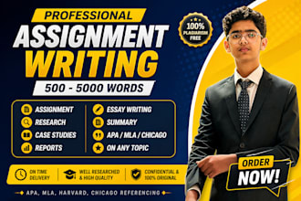 write report, assignment, research and summary, case studies, paper, finance