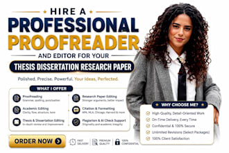 proofread, edit, ghostwrite your academic writing, book, dissertation and thesis