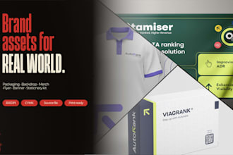 design brand assets packaging and print materials