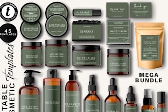 design eu compliant product label for cosmetic and skincare brands in france